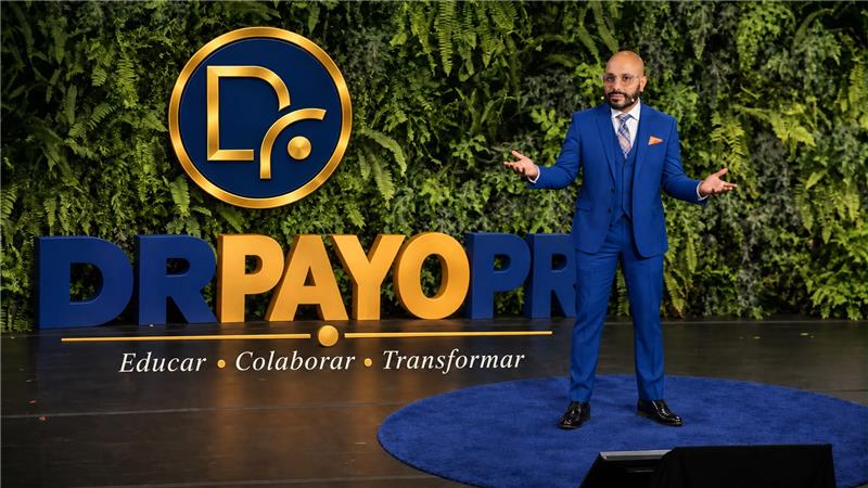 DRPAYOPR event banner featuring Dr. José L. Santiago Castillo