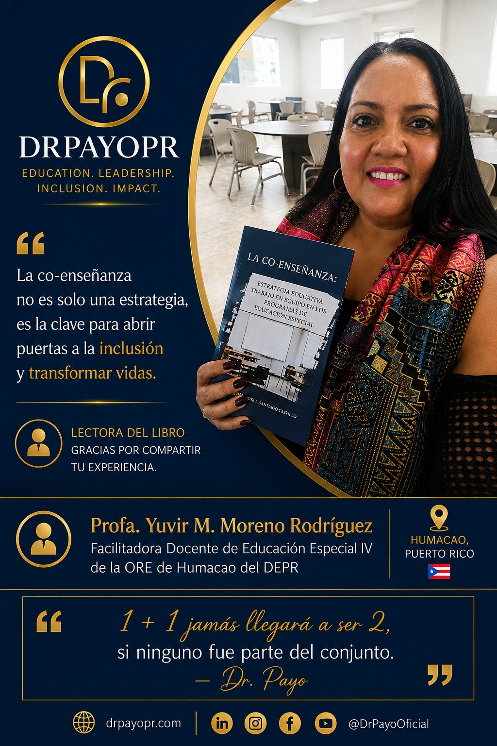 Profa. Yuvir M. Moreno Rodríguez - DRPAYOPR Readers & Impact